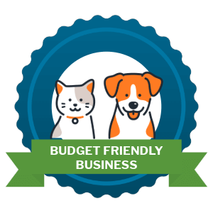 Splash Doggie and Kitty Badge